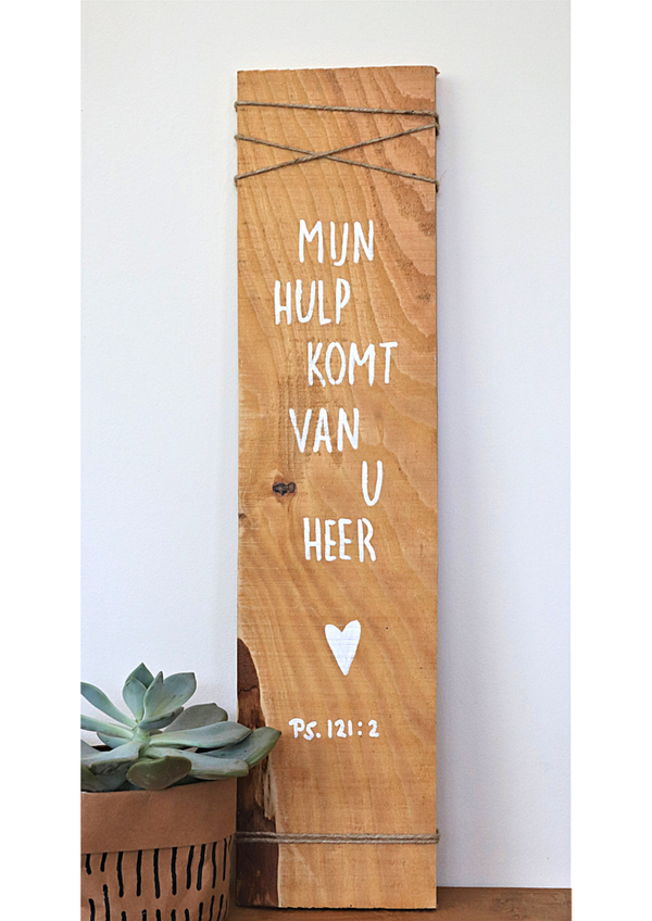 Mijn hulp komt van U Heer - Psalm 121:2