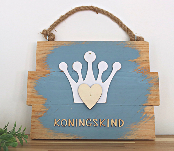 Koningskind - blauw