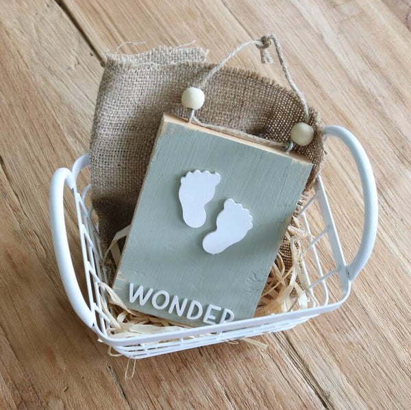 "Wonder"- pakketje - olijfgroen