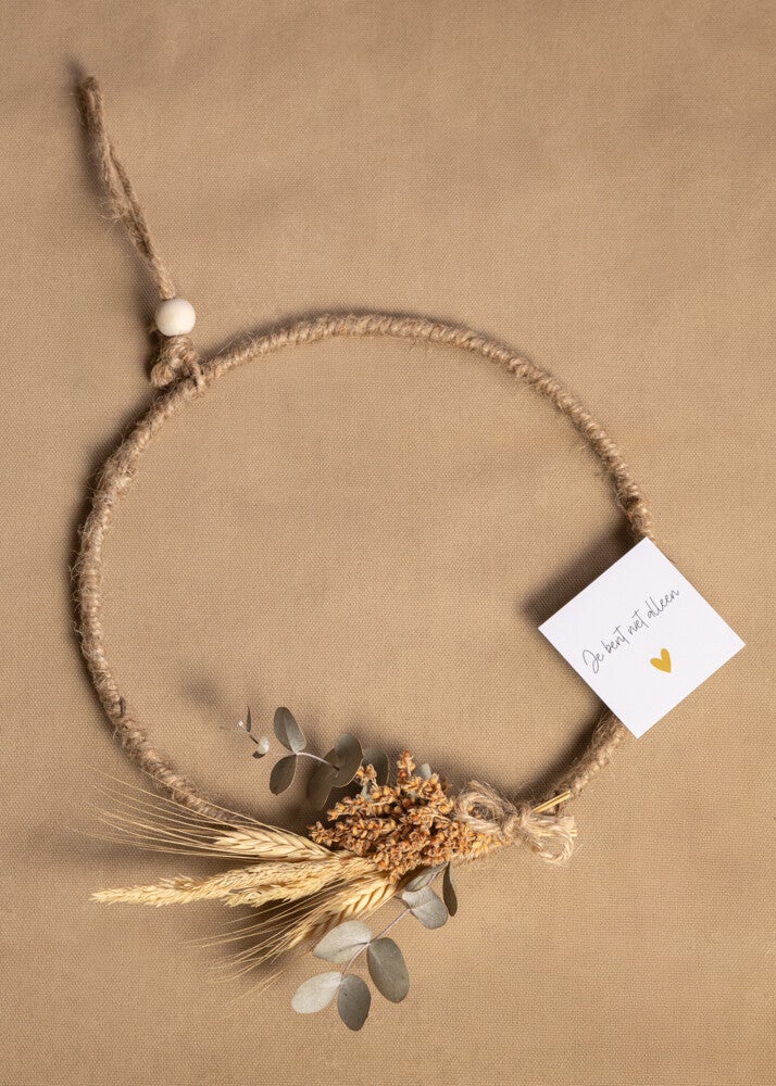 Jute hanger - rond