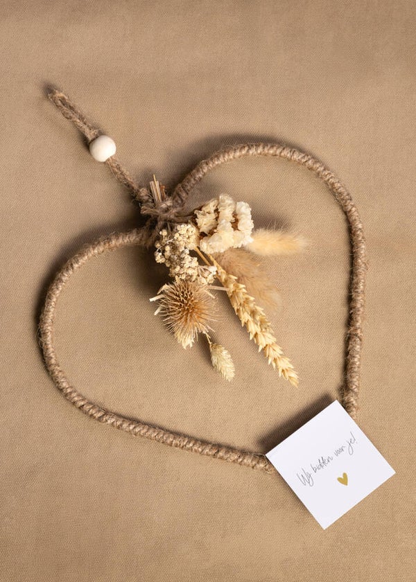 Jute hanger - hart