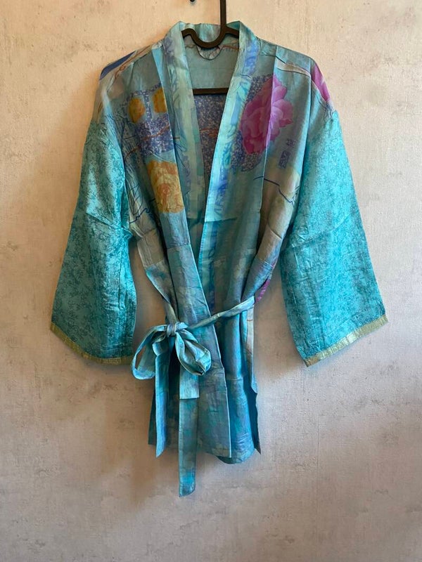 Zijden kimono