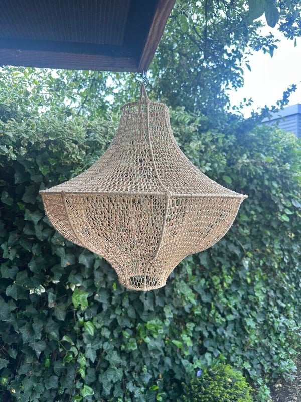 Hanglamp raffia