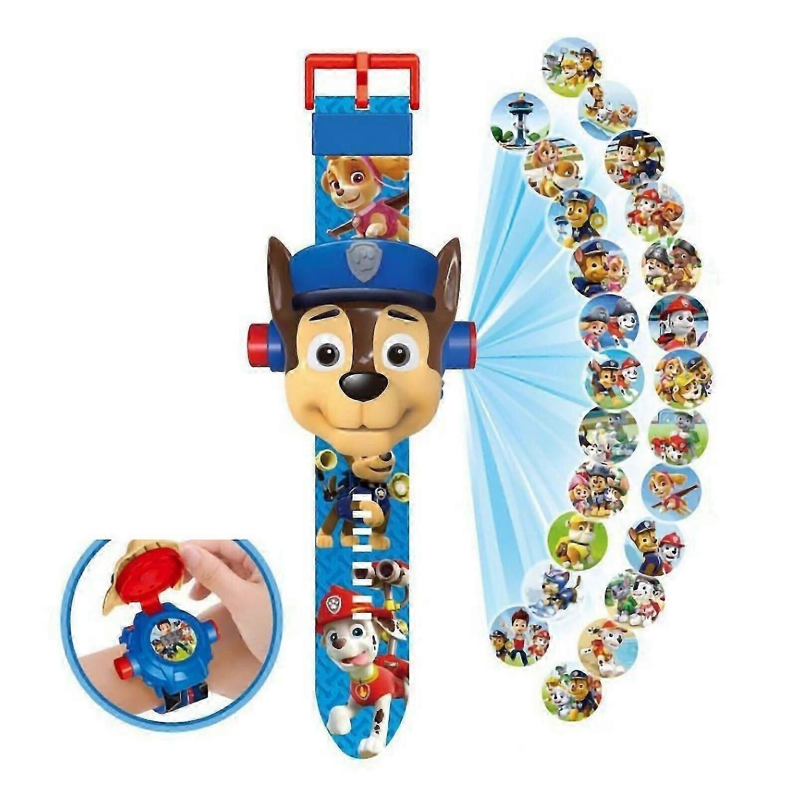 horloge Paw Patrol - Chase horloge met projector