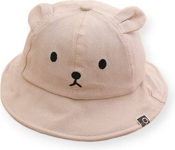 Beertje zonnehoed beige