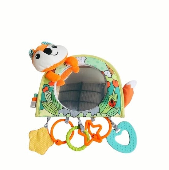 Auto spiegel speelgoed baby -  vos - baby spiegel
