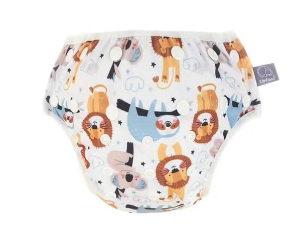 wasbare zwemluier leeuw/koala