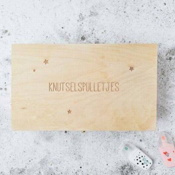 knutselspulletjes bewaarkist