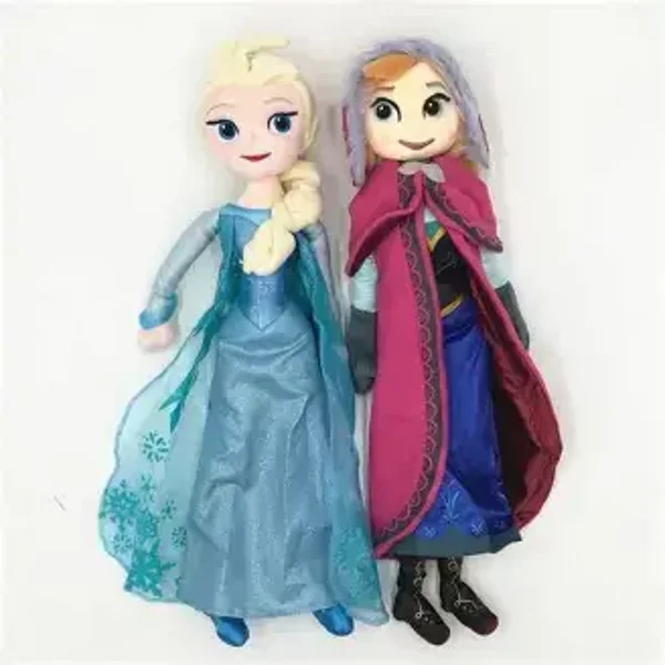 Anna en Elsa knuffel - poppen 40 cm
