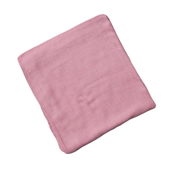 XL hydrofiele doek mousseline - oud roze