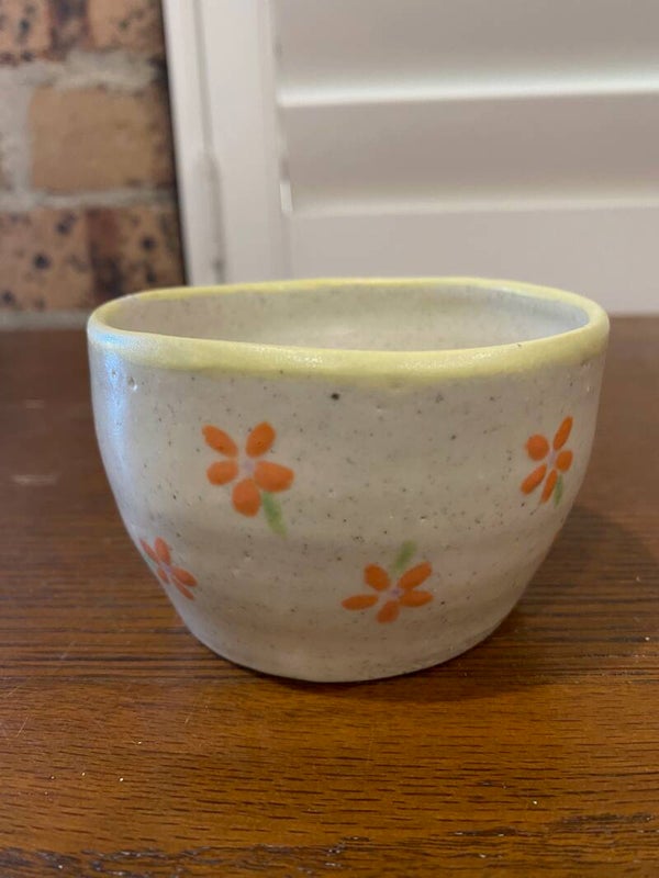 Orange Flower Cup