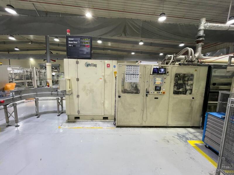 Bretting Line 1 — front and controls, seller archive photograph (2024)