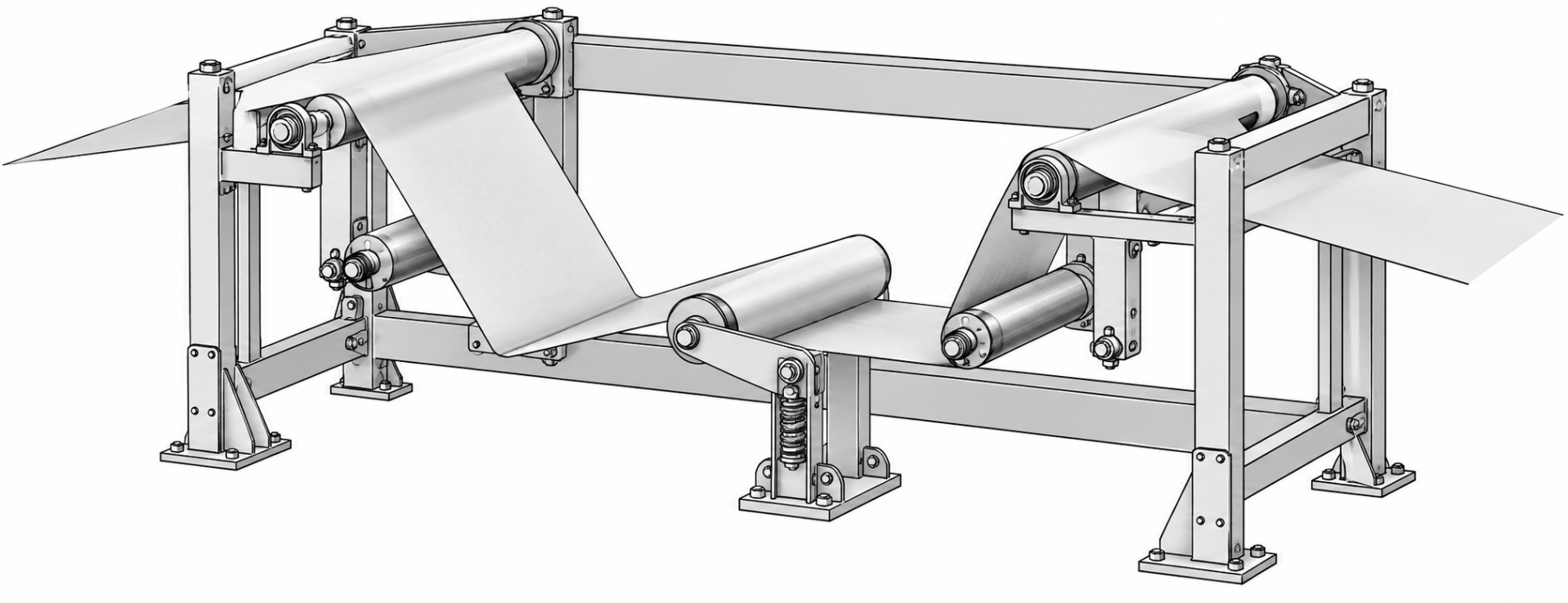 Generic bridge guide engineering illustration