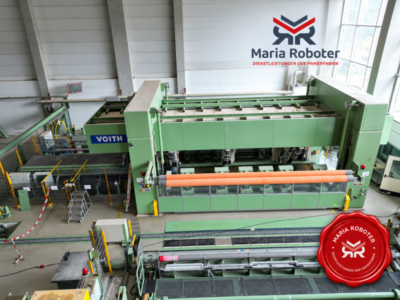 VOITH Varitop Paper Rewinder — MR100138, equipment overview