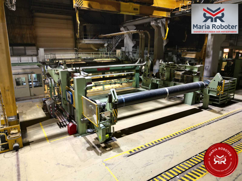 JAGENBERG Vari-Roll Paper Rewinder — MR100132, equipment overview