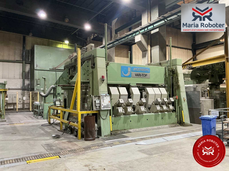 JAGENBERG Varitop 300-150 Slitter / Rewinder — MR100134, equipment overview