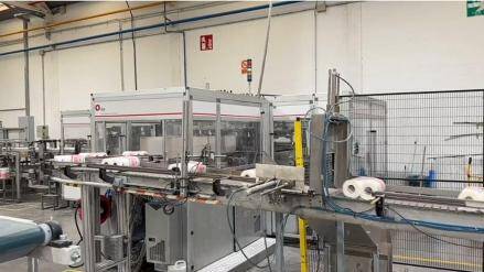 DP Italia NOVA250 Tissue Roll Wrapper | 2010 — equipment photograph 11
