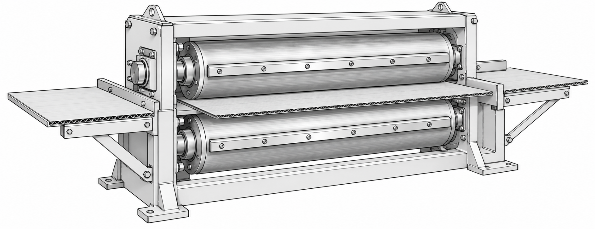 Generic rotary shear engineering illustration