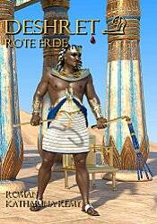 Das Cover von Deshret Rote Erde, historischer Roman