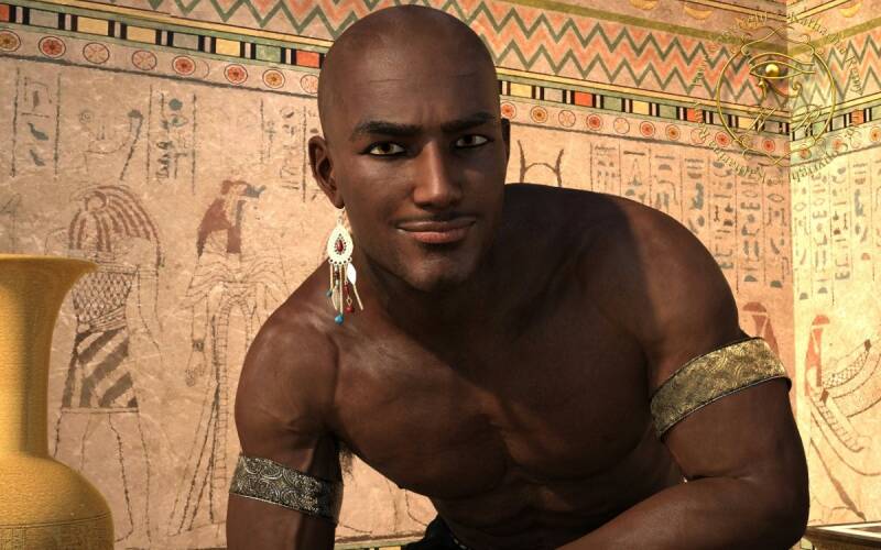 Porträt von Samut – der Sohn der Mut, mit einem Lächeln, das selbst Ranofer entwaffnet.