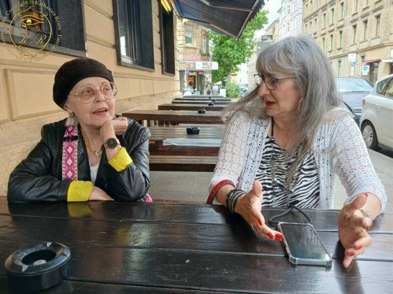 Katharina Remy und Ilona Arfaoui