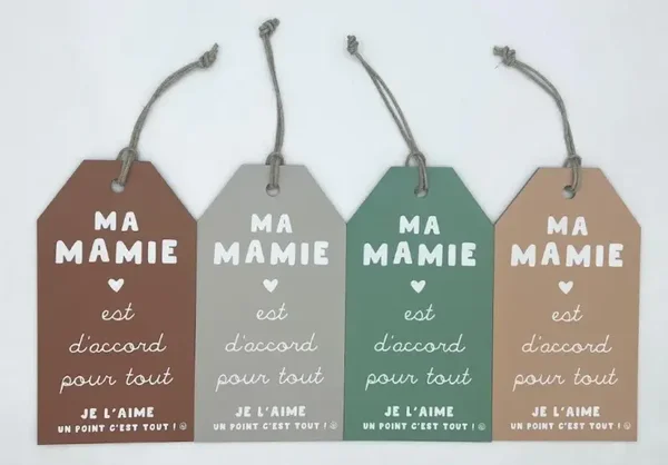 Pancarte message ma mamie