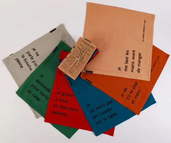 Lot de 6 serviettes - Sophie Janière