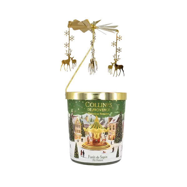 Bougie Parfumée 360gr manège Forêt de Sapin