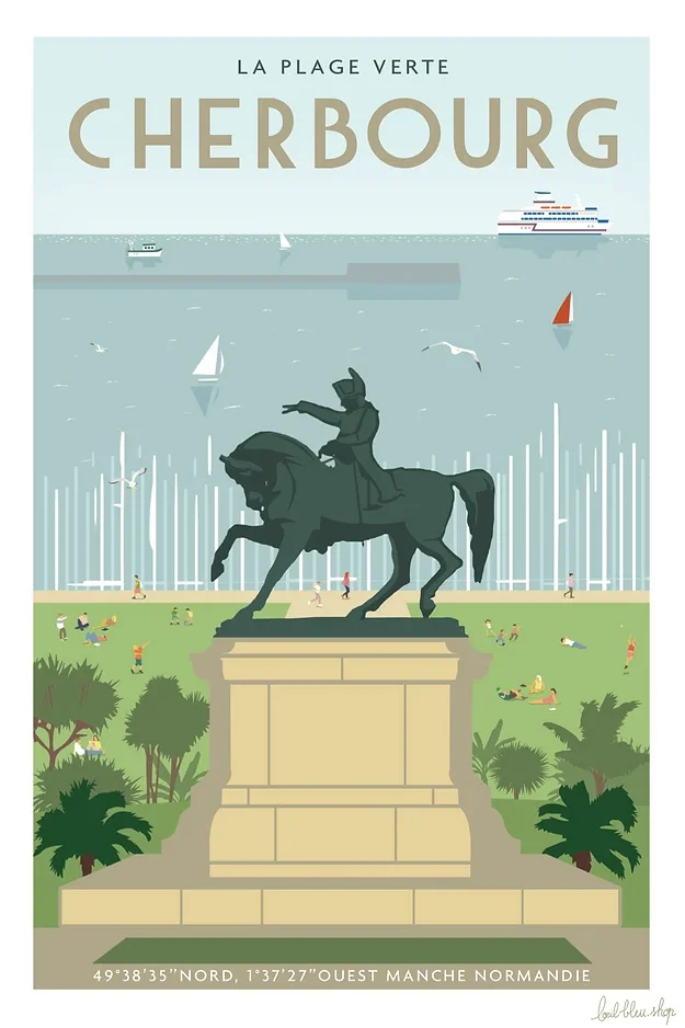 Cherbourg - La plage verte