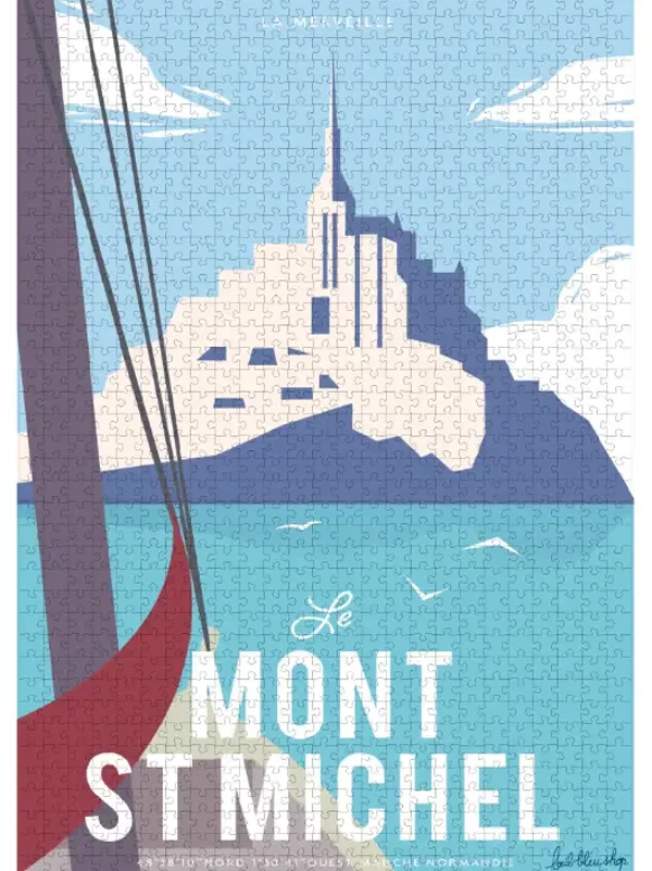 Puzzle 1000 pièces - Le Mont Saint Michel