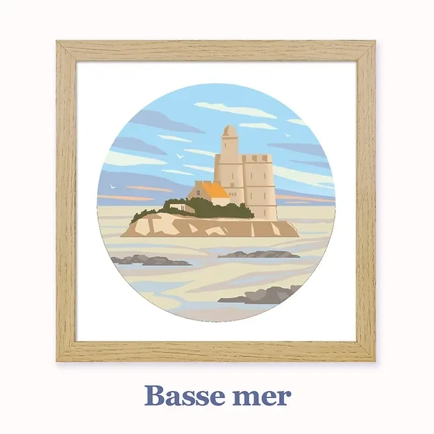 Horloge des marées - Tatihou