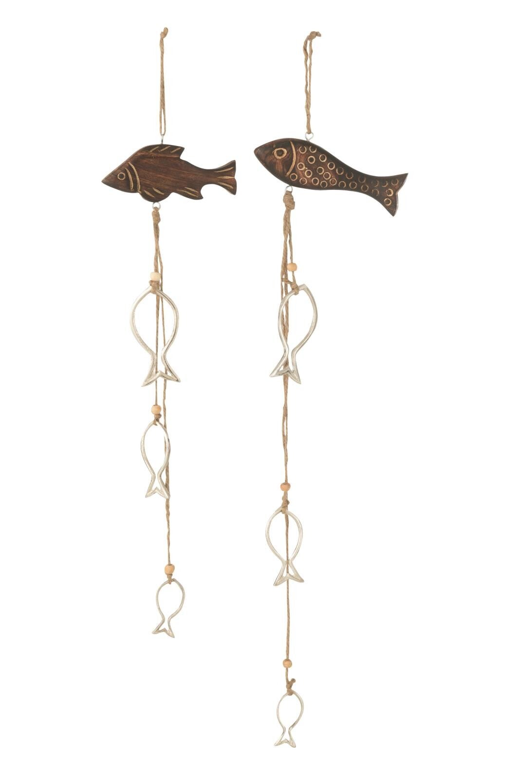 Guirlande Poissons Manguier/Aluminium