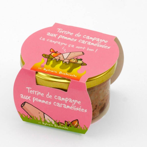 Terrine aux pommes caramélisées
