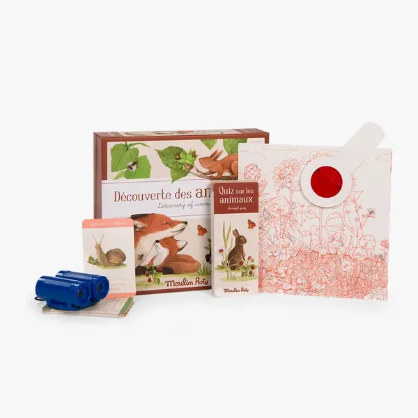 Coffret découverte Animaux sauvages autour de nous – 27 accessoires