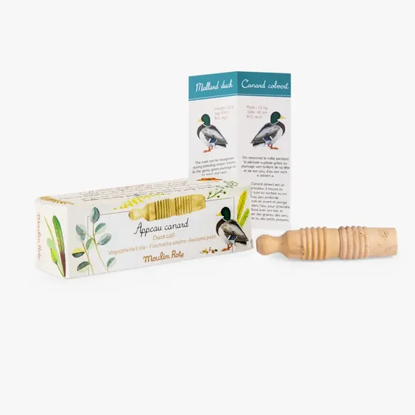 Appeau canard colvert en bois – Fabrication artisanale française