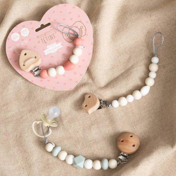 Attache tétine oiseau bébé