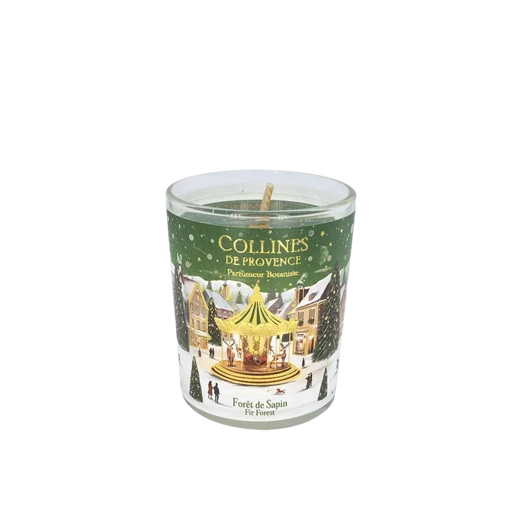 Bougie parfumée Collines de Provence – Forêt de Sapin 75 g