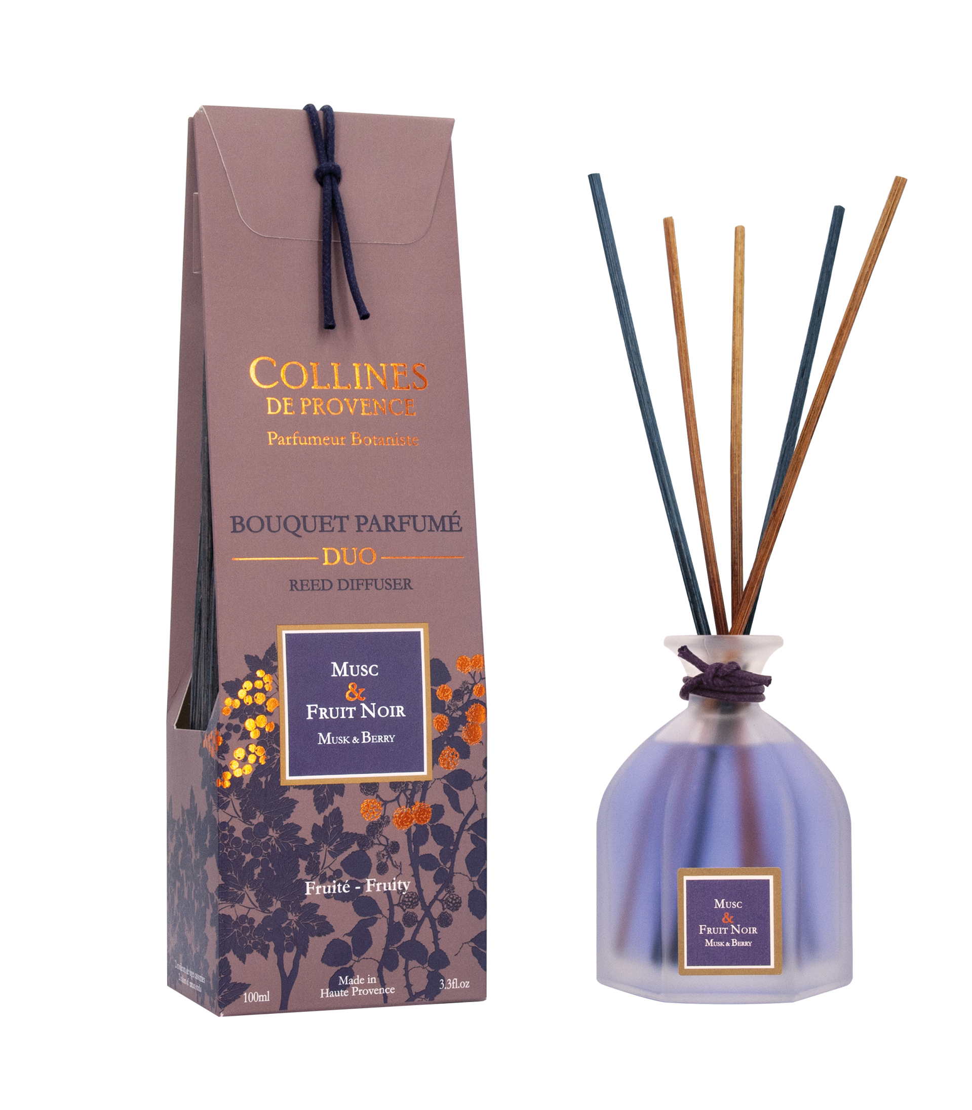 Bouquet Parfumé Musc & Fruit Noir 100ml