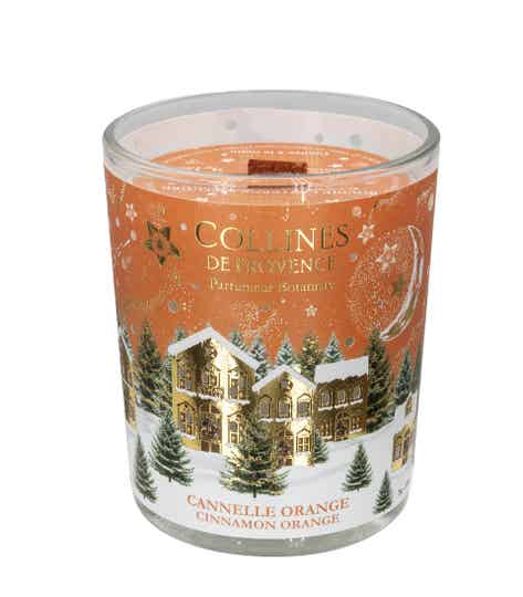 Bougie Parfumée Noël Cannelle Orange 75g