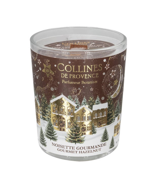 Bougie Parfumée Noël Noisette Gourmande 75g