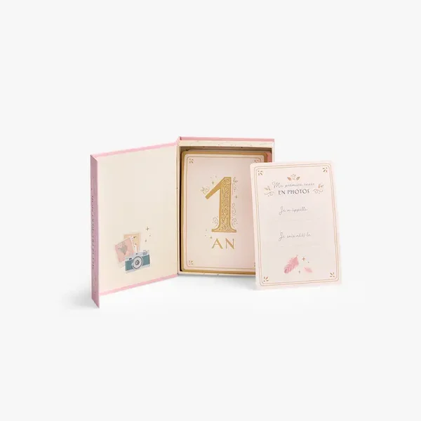 Cartes souvenirs bébé – 30 cartes pour immortaliser ses 12 premiers mois