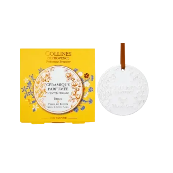 Céramique parfumée Collines de Provence – Néroli & Fleur de Coton