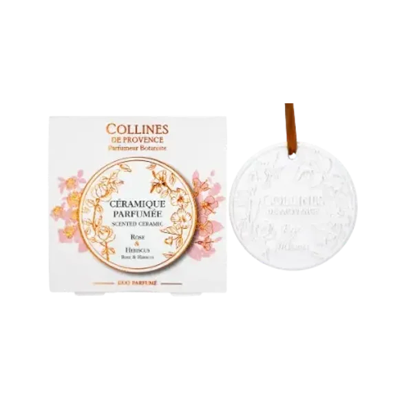 Céramique parfumée Collines de Provence – Rose & Hibiscus