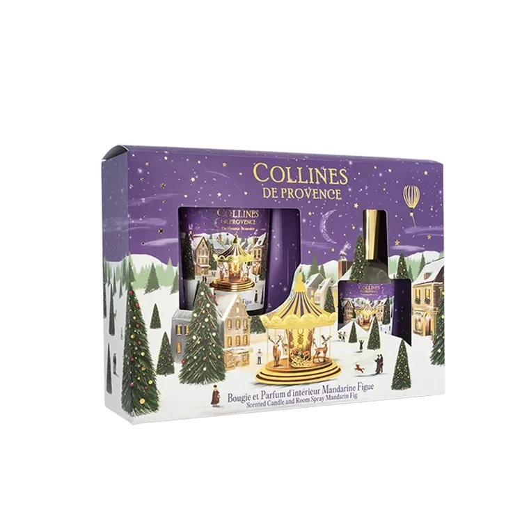 Coffret cadeau Collines de Provence – Mandarine Figue