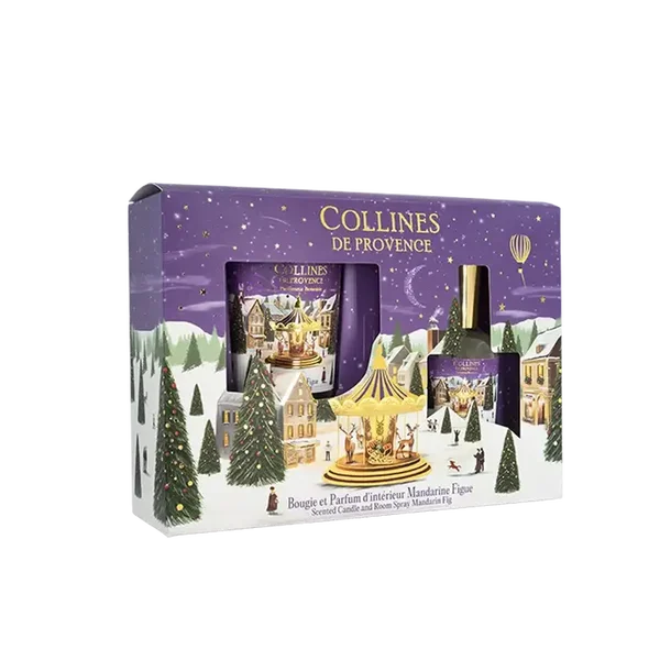 Coffret cadeau Collines de Provence – Mandarine Figue