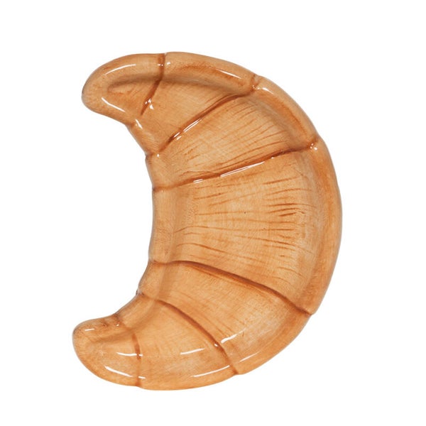 Coupelle Croissant en céramique orange – 14,3 x 18,8 cm