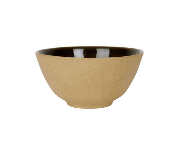Coupelle Jade kaki en grès – 50 cl – Ø14 x H7,5 cm