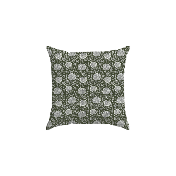 Coussin Print carré Pipar kaki imprimé – 45 x 45 cm