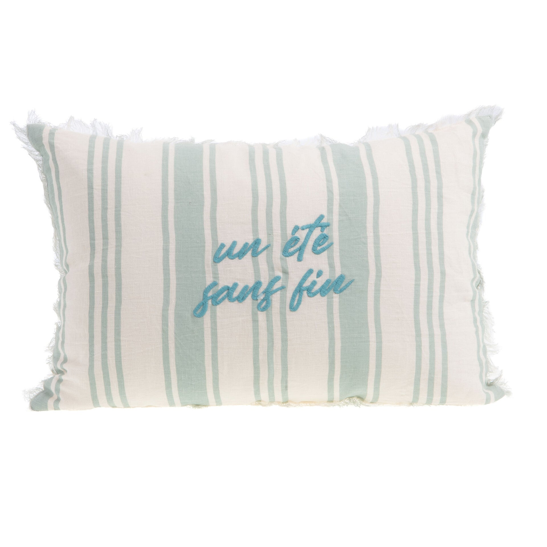 Coussin "Un été sans" fin 40x60cm