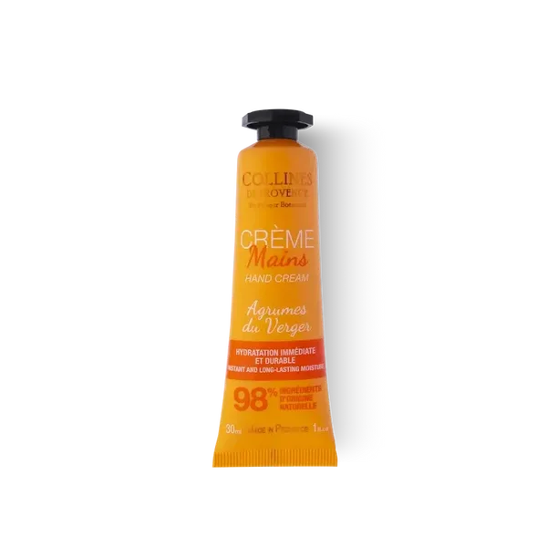 Crème mains Collines de Provence – Agrumes du Verger 30 ml